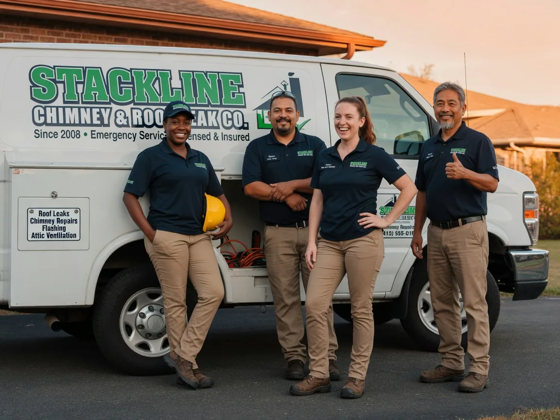 Chimney flashing repair company in Kemp, OK